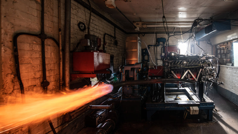 This Is What It Looks And Sounds Like When BRM Fires Up Its Supercharged V16 Inside An Old English Shed