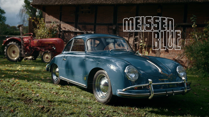 1958 Porsche 356A 1600 Super: Meissen Blue, Not Messed With