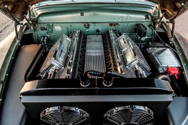 Modern Tesla Power Hides Underneath The Patina Of ICON's 1949 Mercury Coupe