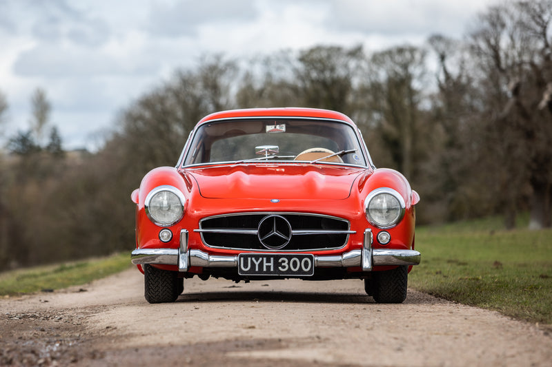 This Mercedes 300SL Was Once Owned By Lotus F1's Peter Warr (And You Can See It At The Petrolicious Drivers' Meeting)