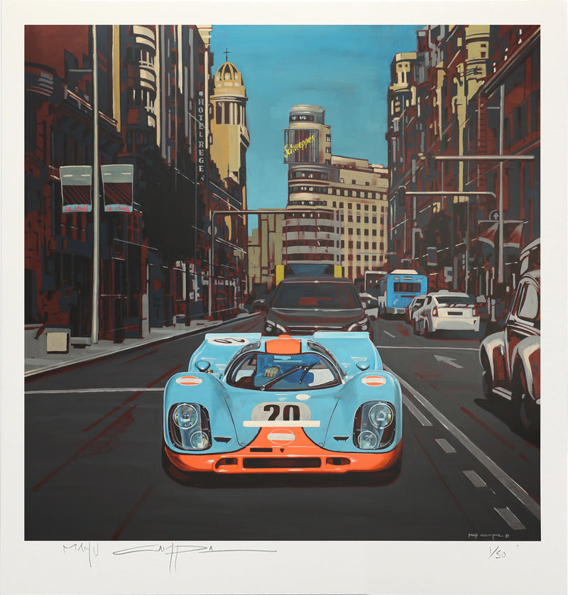 Three New Porsche Prints From Artist Manu Campa In The Petrolicious Shop