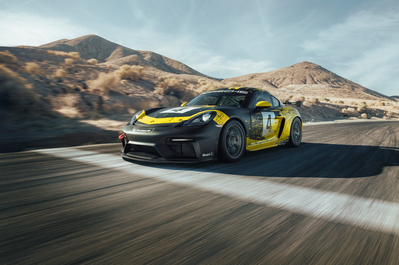 Porsche's New Track-Only Cayman Uses Hemp To Reduce Weight–And Makes 425bhp!