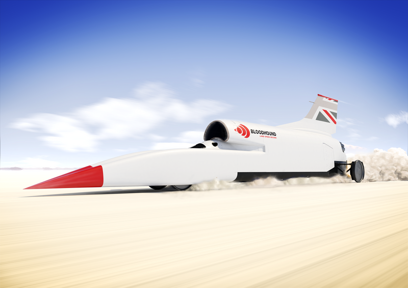Bloodhound LSR Is On Track For Its 500mph High-Speed Test Runs