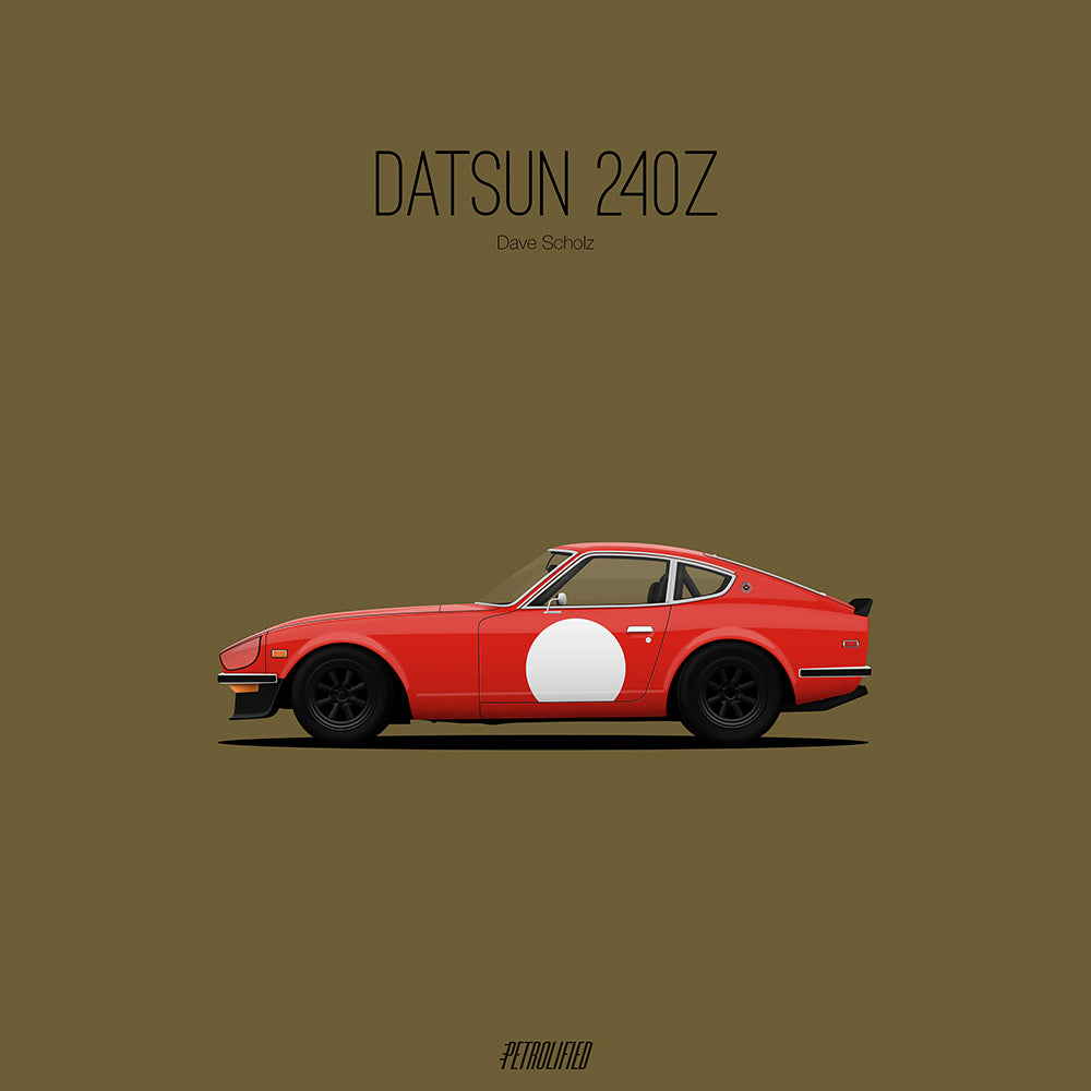 Simple, Elegant Artwork Inspired by Petrolicious Video