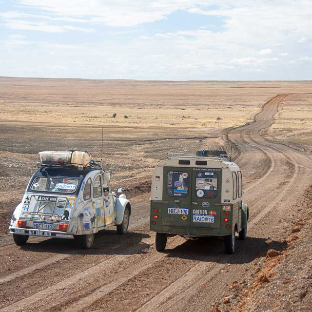 Discovering the Outback in a Citroën 2CV