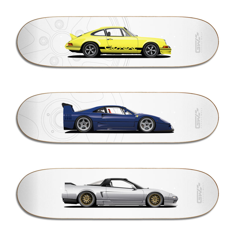 These Stunning Car-Themed Skateboards Are Too Nice To Ride