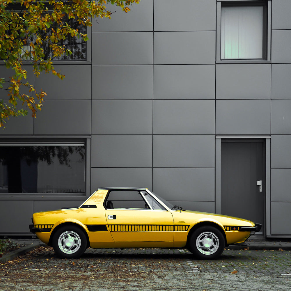 This Fiat X1/9 Brings Sunshine To Antwerp