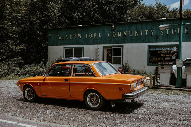 Finding Glory in a Blown Up Volvo 142