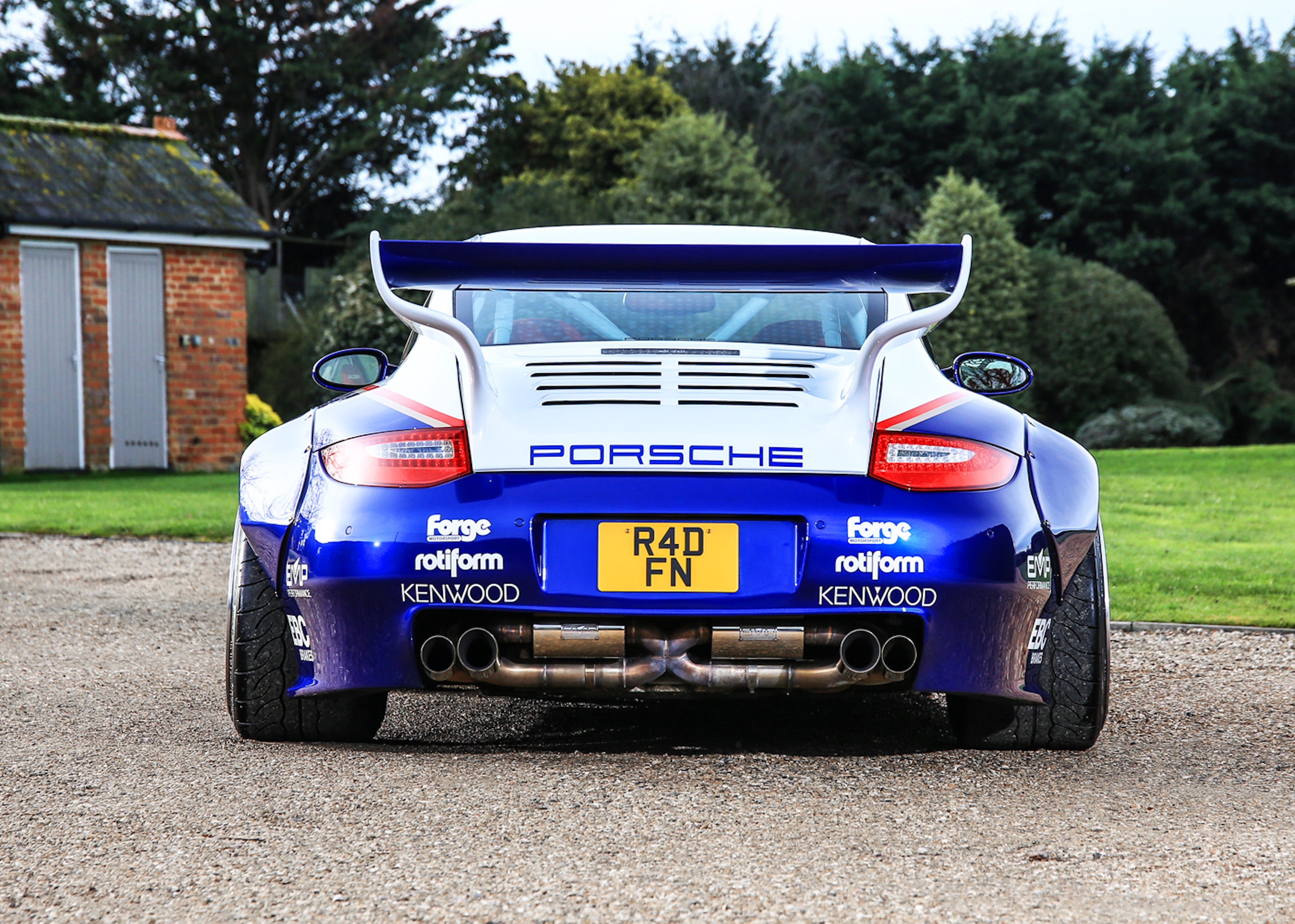 This Porsche 997 Is A Homage To The Rothmans 935 And 962 Le Mans