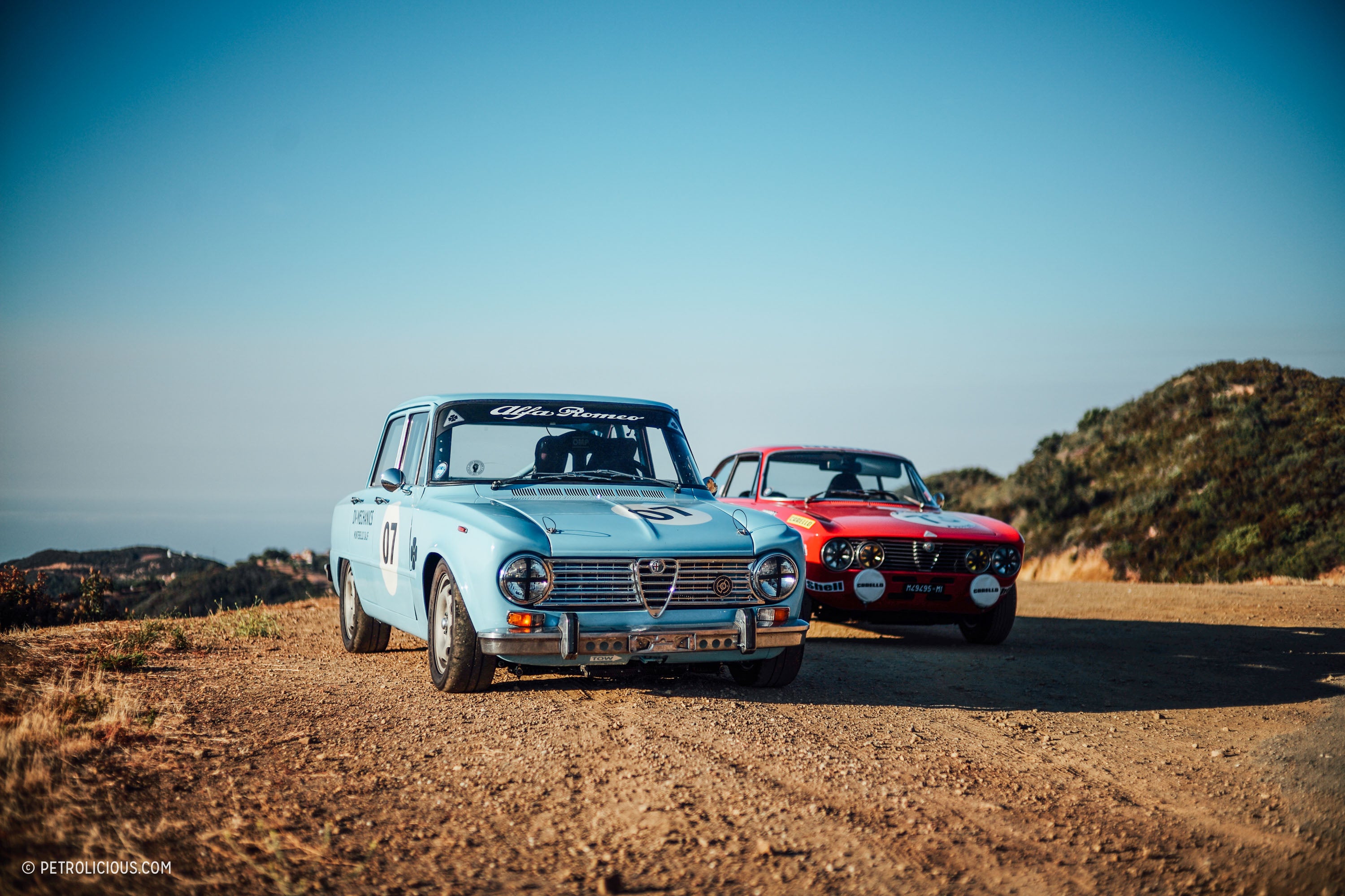 GALLERY: Heaven Is Two Race-Prepped Alfas At Dawn In Malibu's Mountain ...