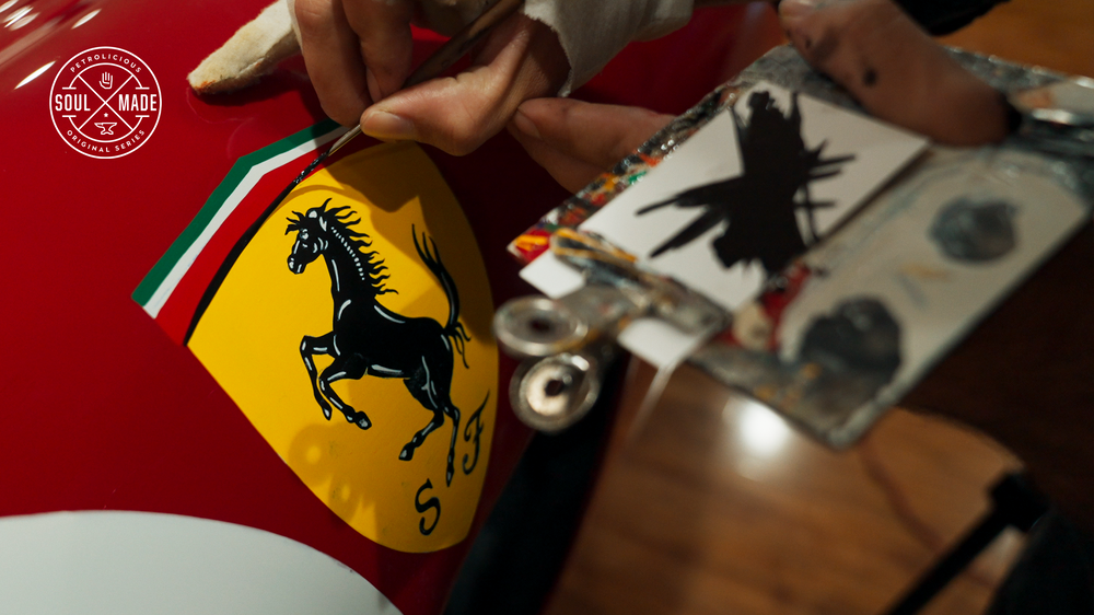 One Shot: Hand-Painting a 1956 Ferrari 500 TR