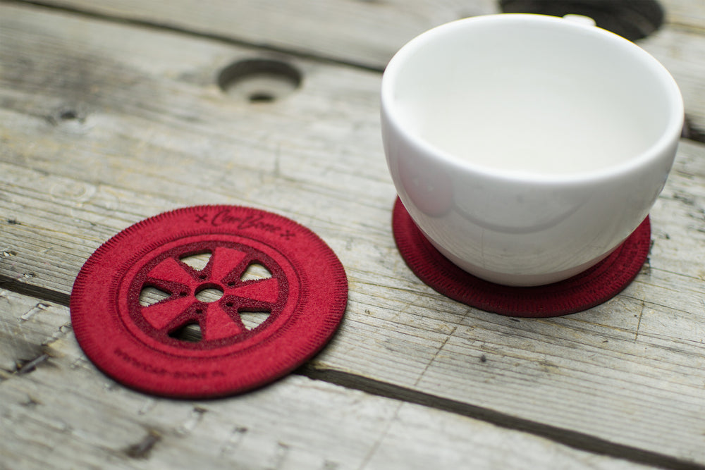 Petrolicious And Porsche Wheel Design Drink Coasters Have Been Added To The Shop
