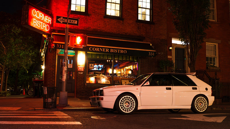 Seeking Solitude with a Lancia in the City that Never Sleeps