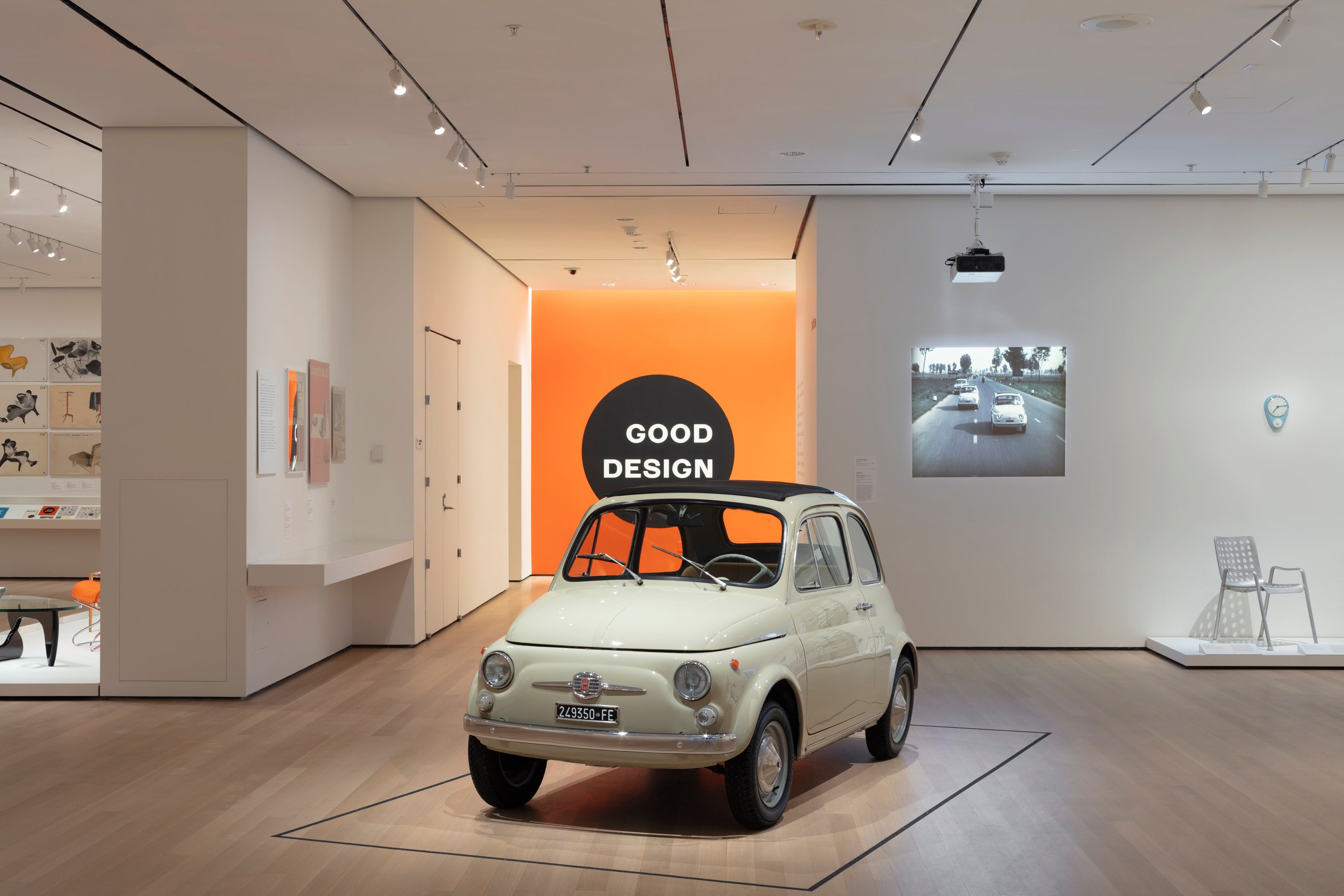 There's Now A Fiat 500 On Display At The Museum of Modern Art In