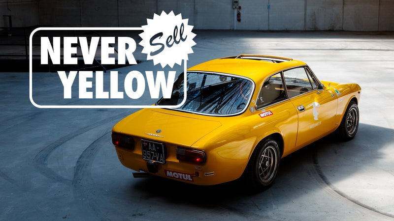 Never Sell Yellow: Alfa Romeo Giulia GTV