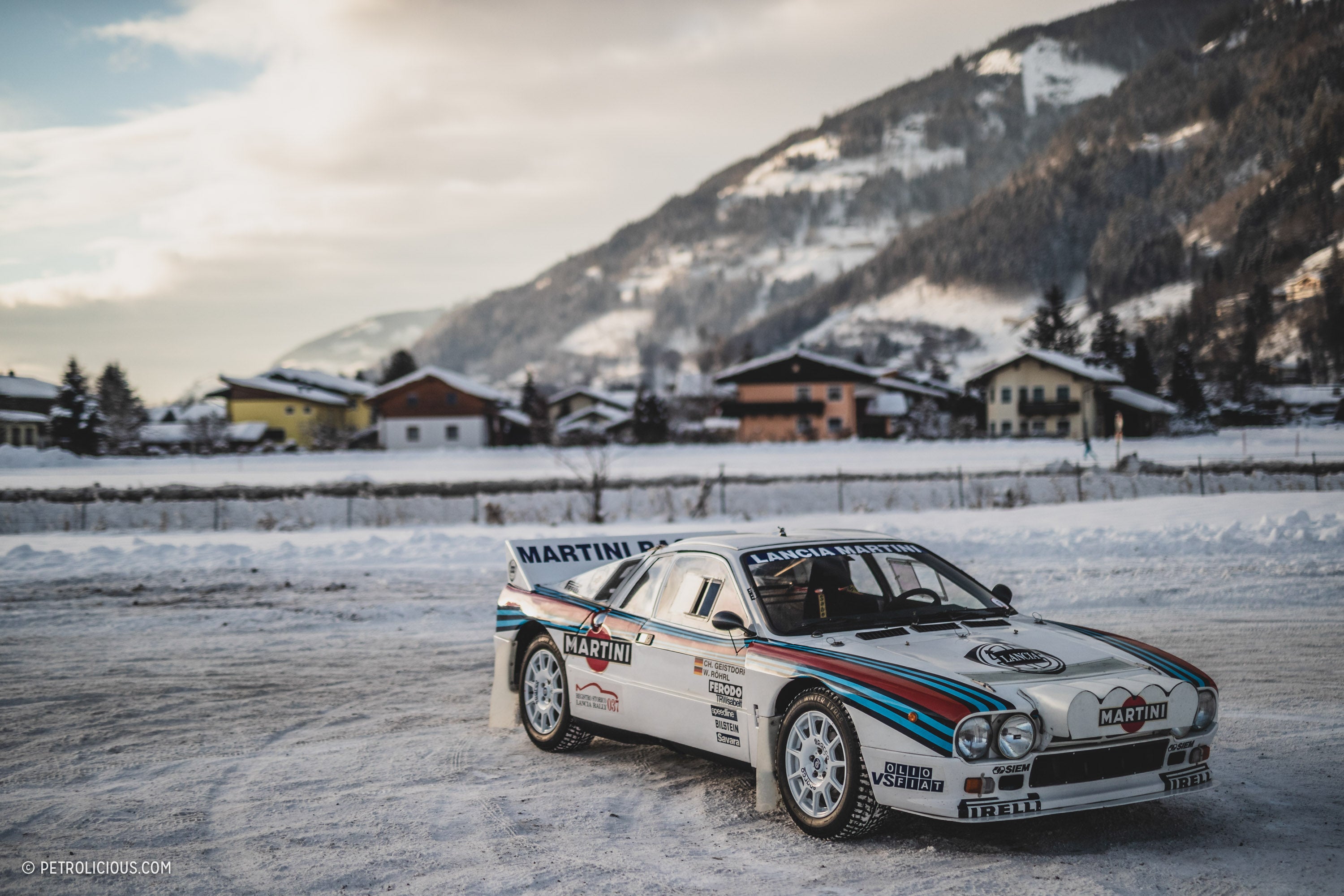 Martini On The Rocks: Coaxing A Historic Lancia 037 Rally Car Onto