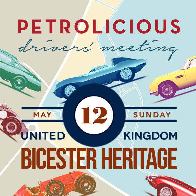 Tickets Are Now Available For The First Petrolicious Drivers' Meeting At The UK's Bicester Heritage