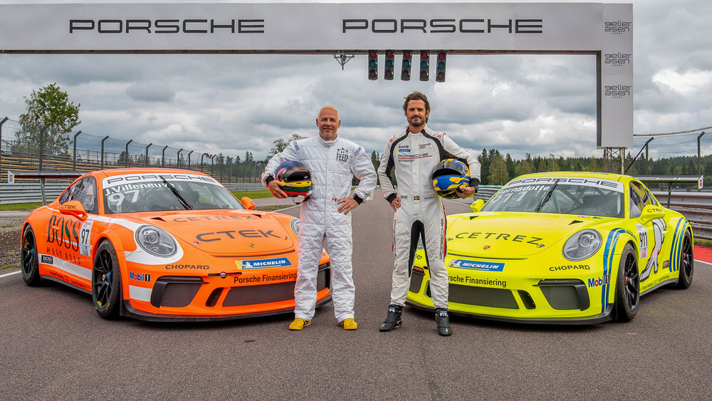 The Porsche Race That Starred Both Formula 1 Champion Jacques Villeneuve And A Swedish Prince