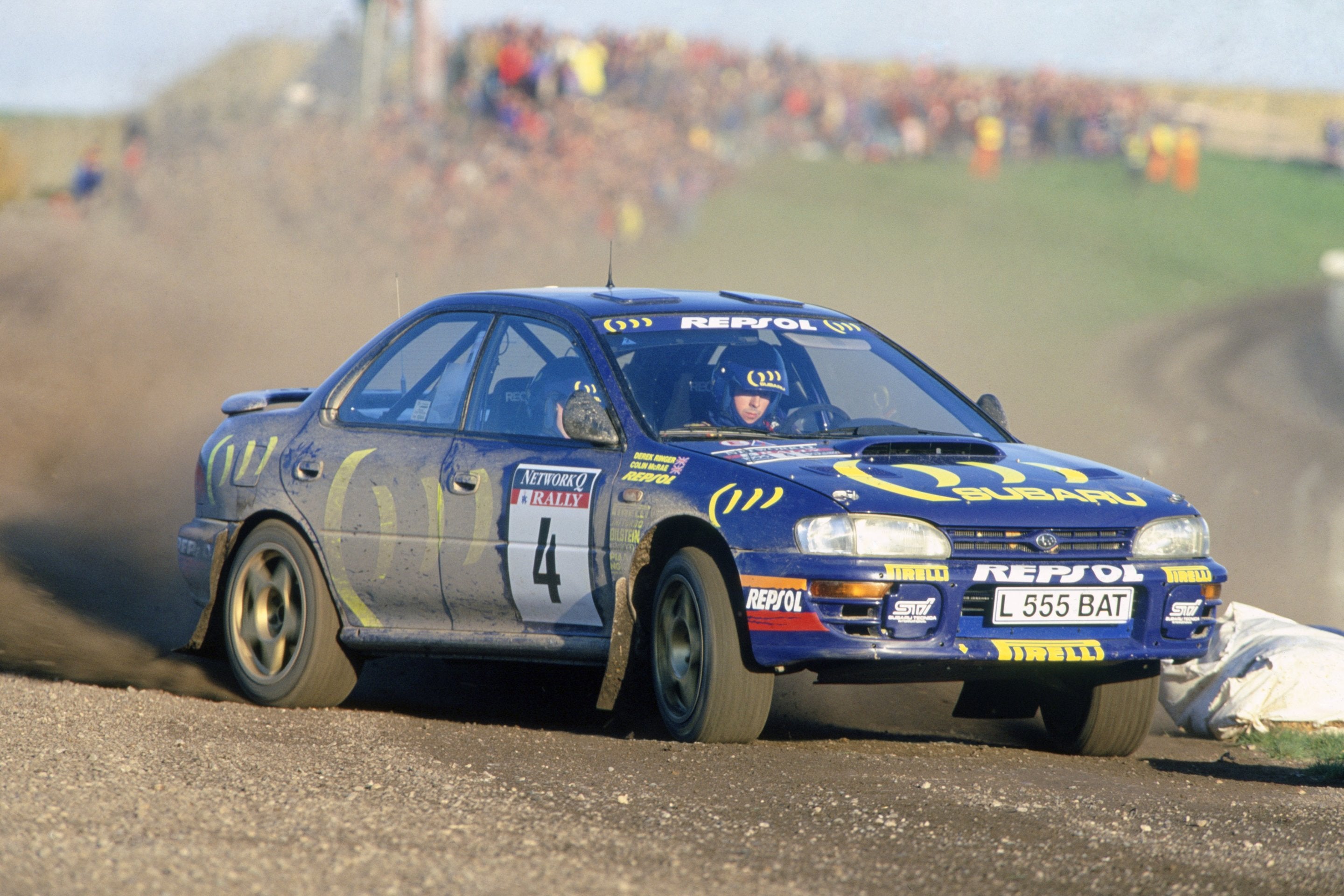 McRae's And Mäkinen's Subaru Imprezas Lead Star-Studded World