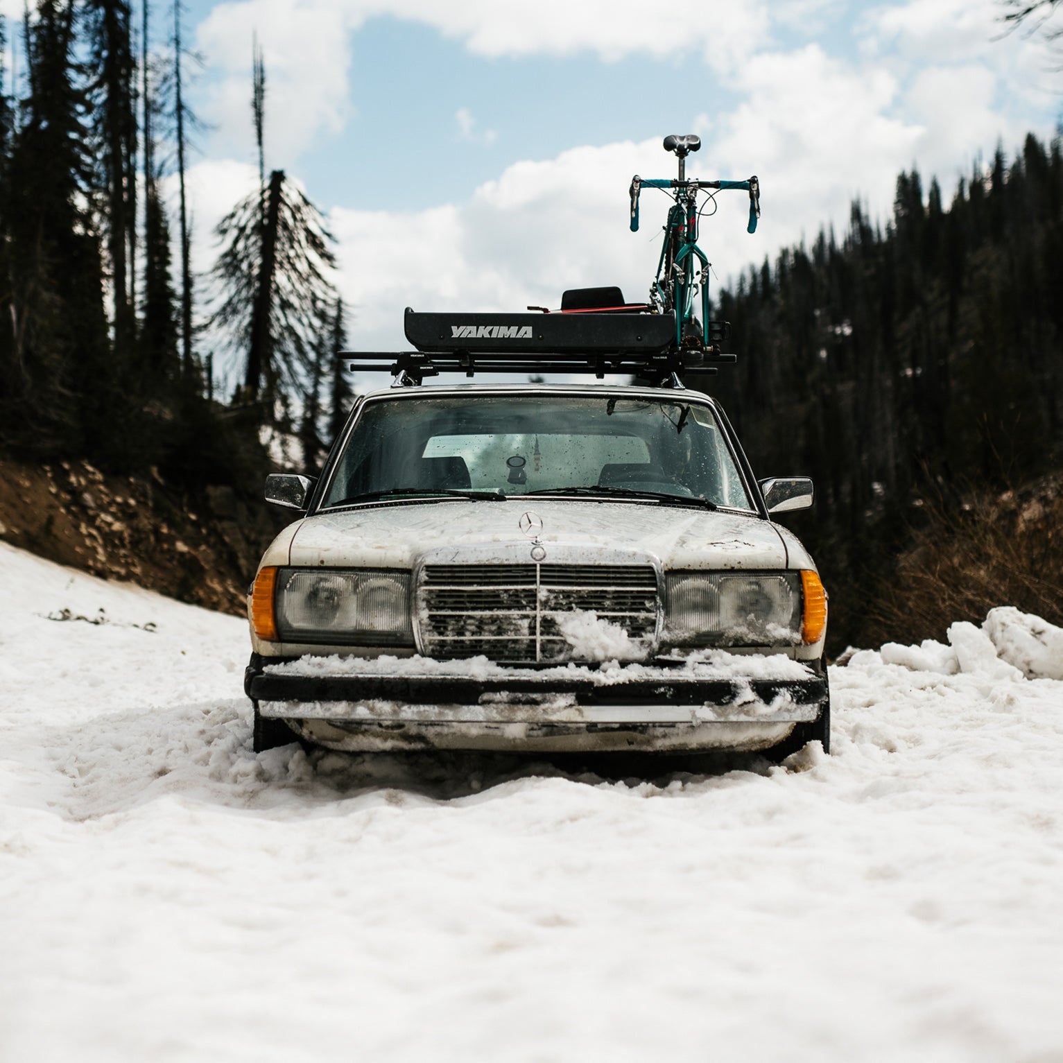 W120 Rally Car How (Not) to Rally Scout in the Unkillable Mercedes W123 - Petrolicious