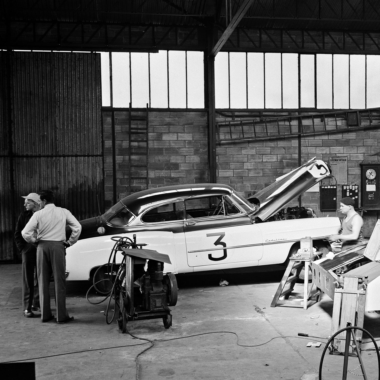 These 10 Period Race Shop Photos Have Just Been Unearthed - Petrolicious