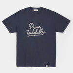 Drive Tastefully Tee - Navy