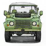 Land Rover Defender Sticker