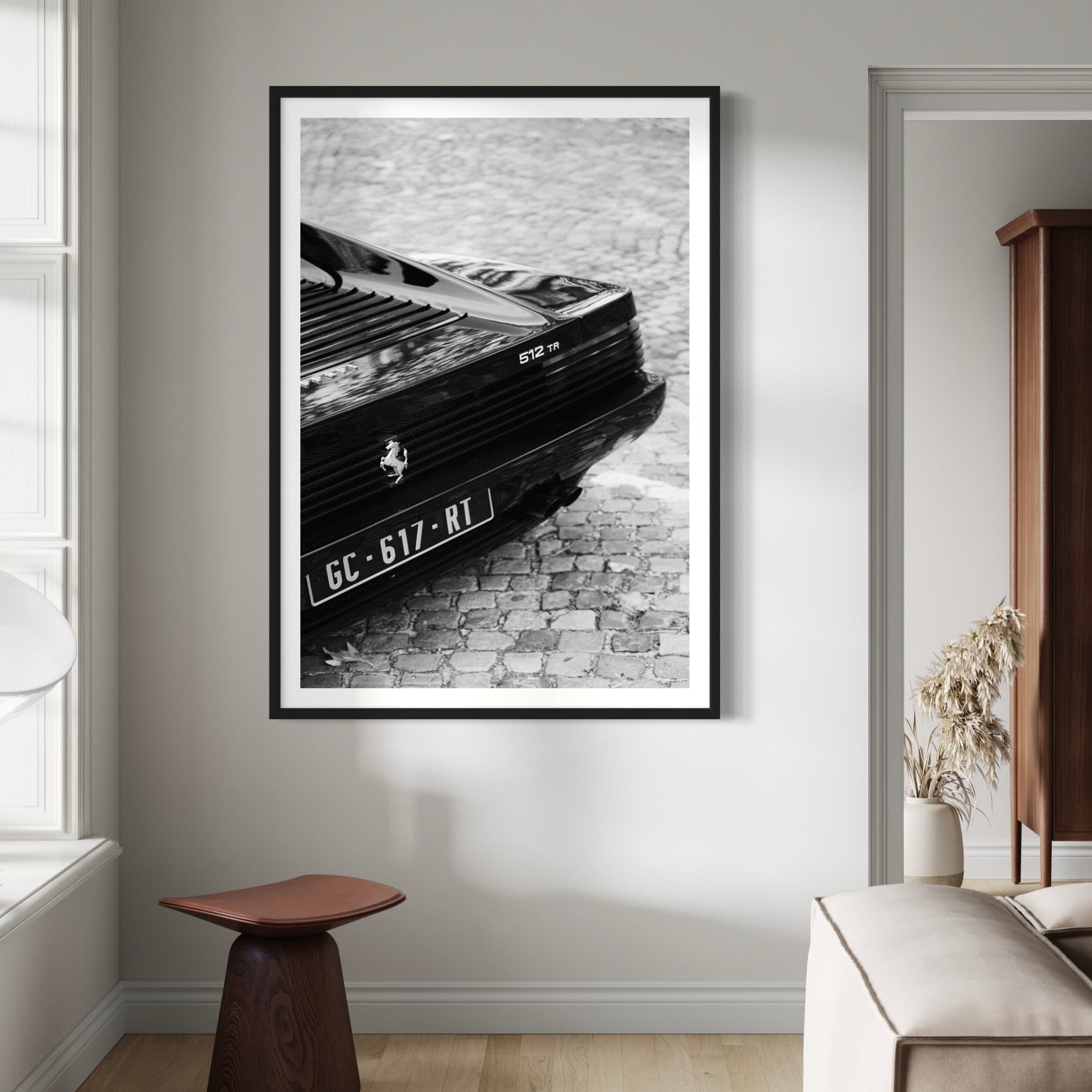 512 TR - Premier—40.5 x 57 inches— Floating Frame / White / Full