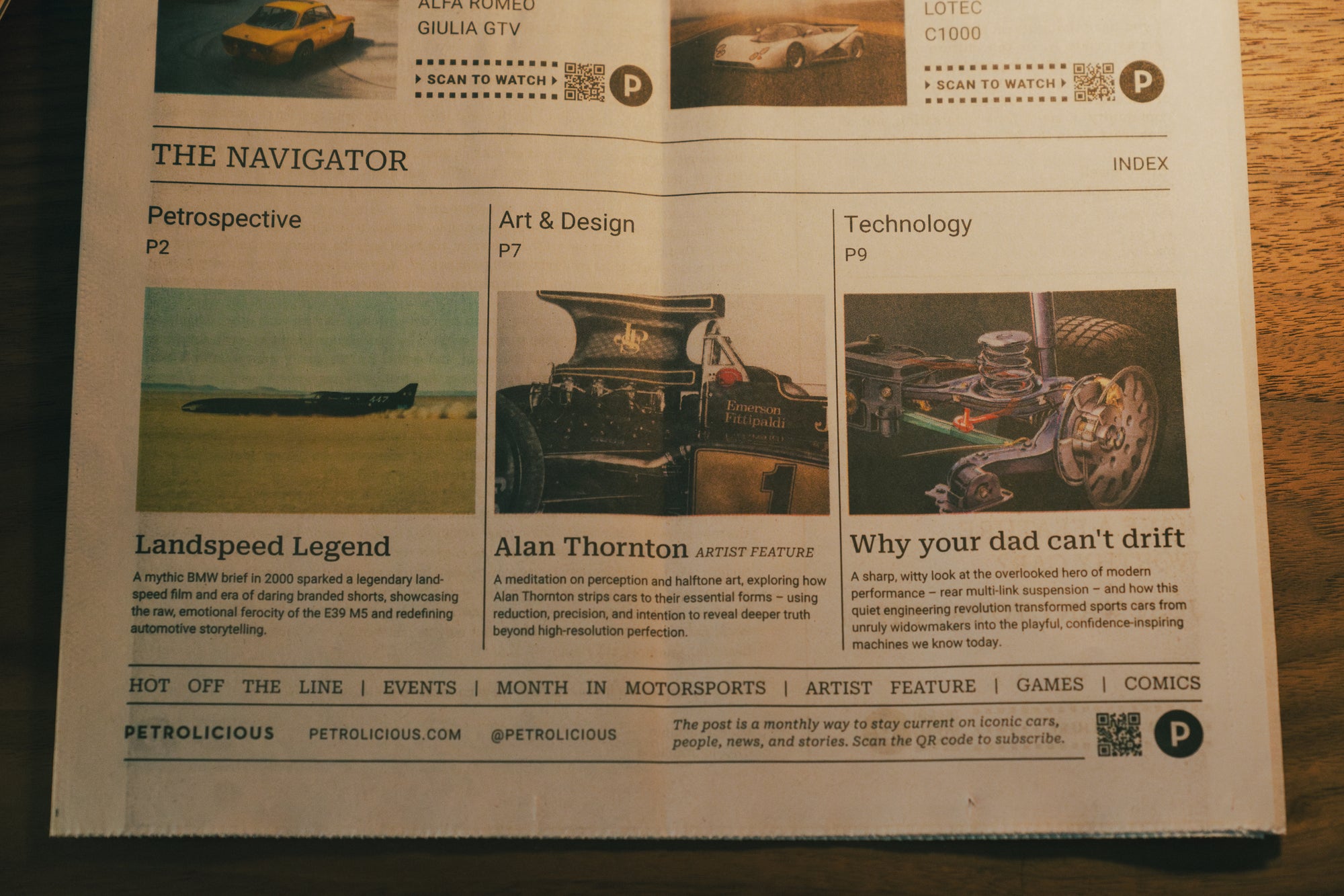 The Petrolicious Post -  Issue 001