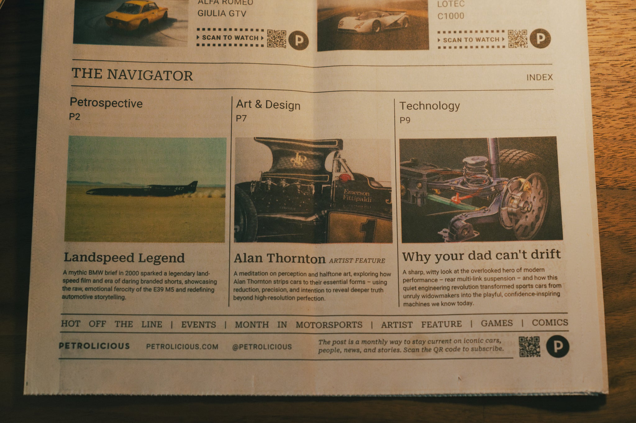 The Petrolicious Post -  Issue 001