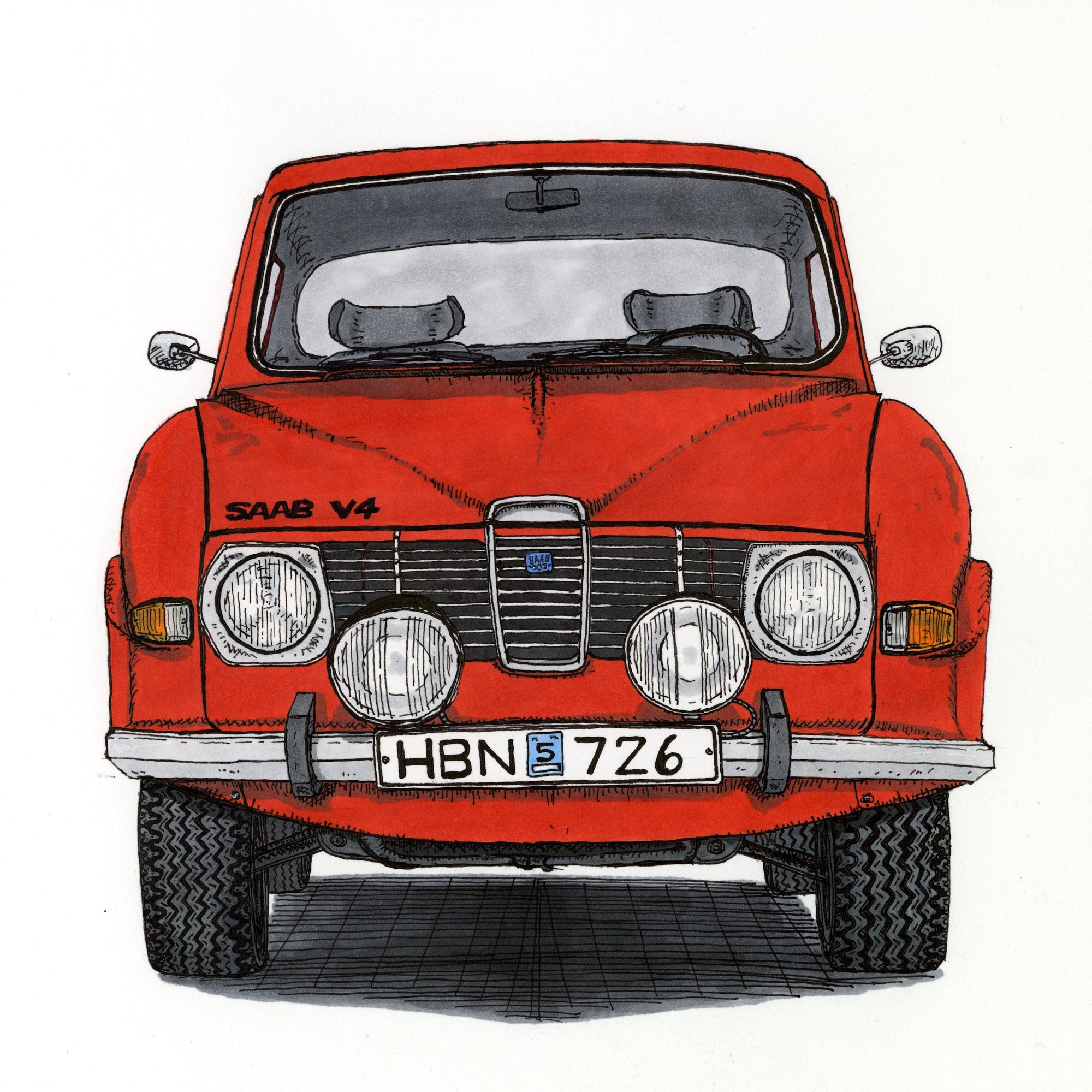 Saab 96 V4 ORIGINAL