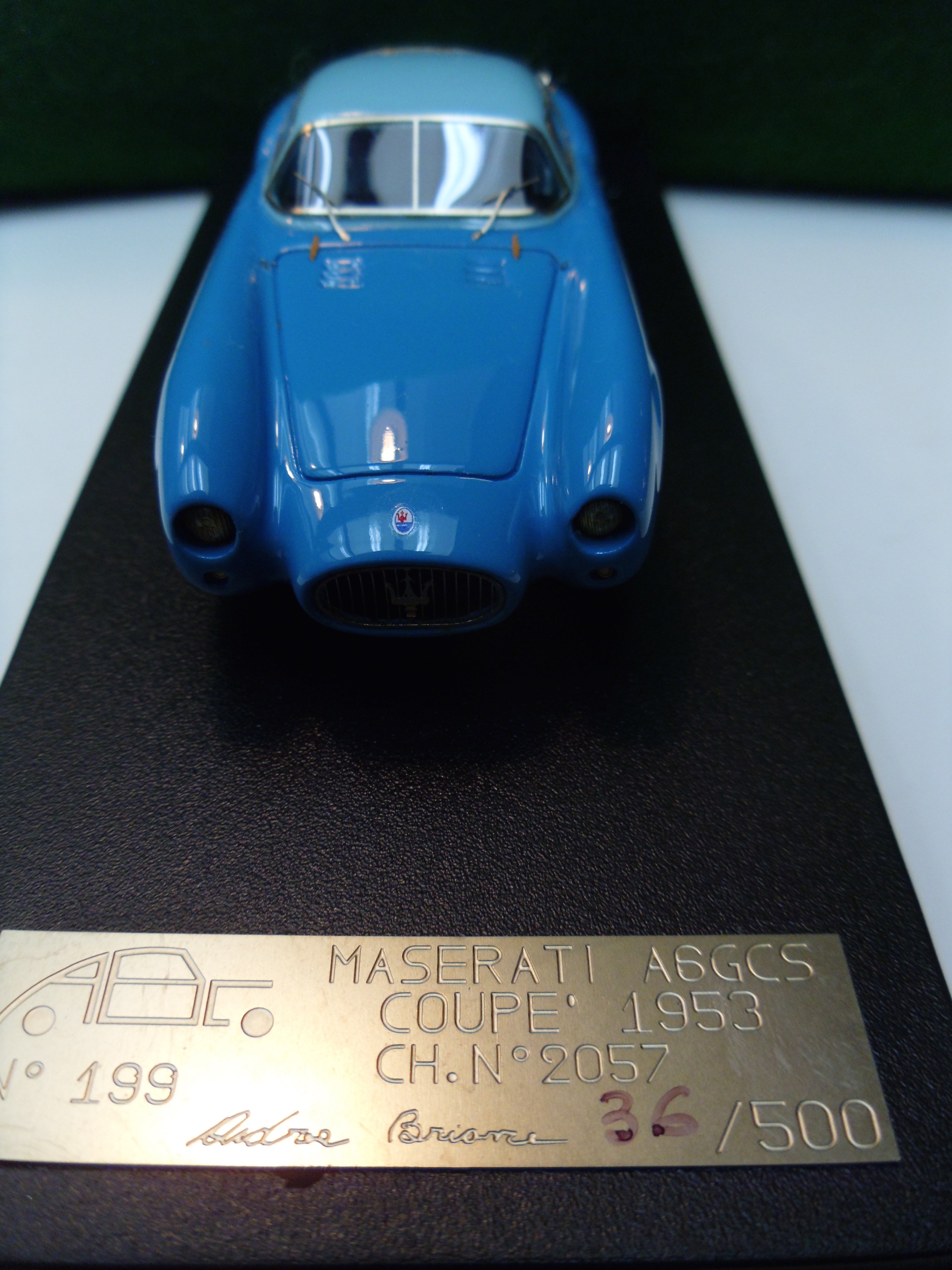 Maserati A6GCS coupe 1953 by ABC Brianza - 1:43 - Petrolicious