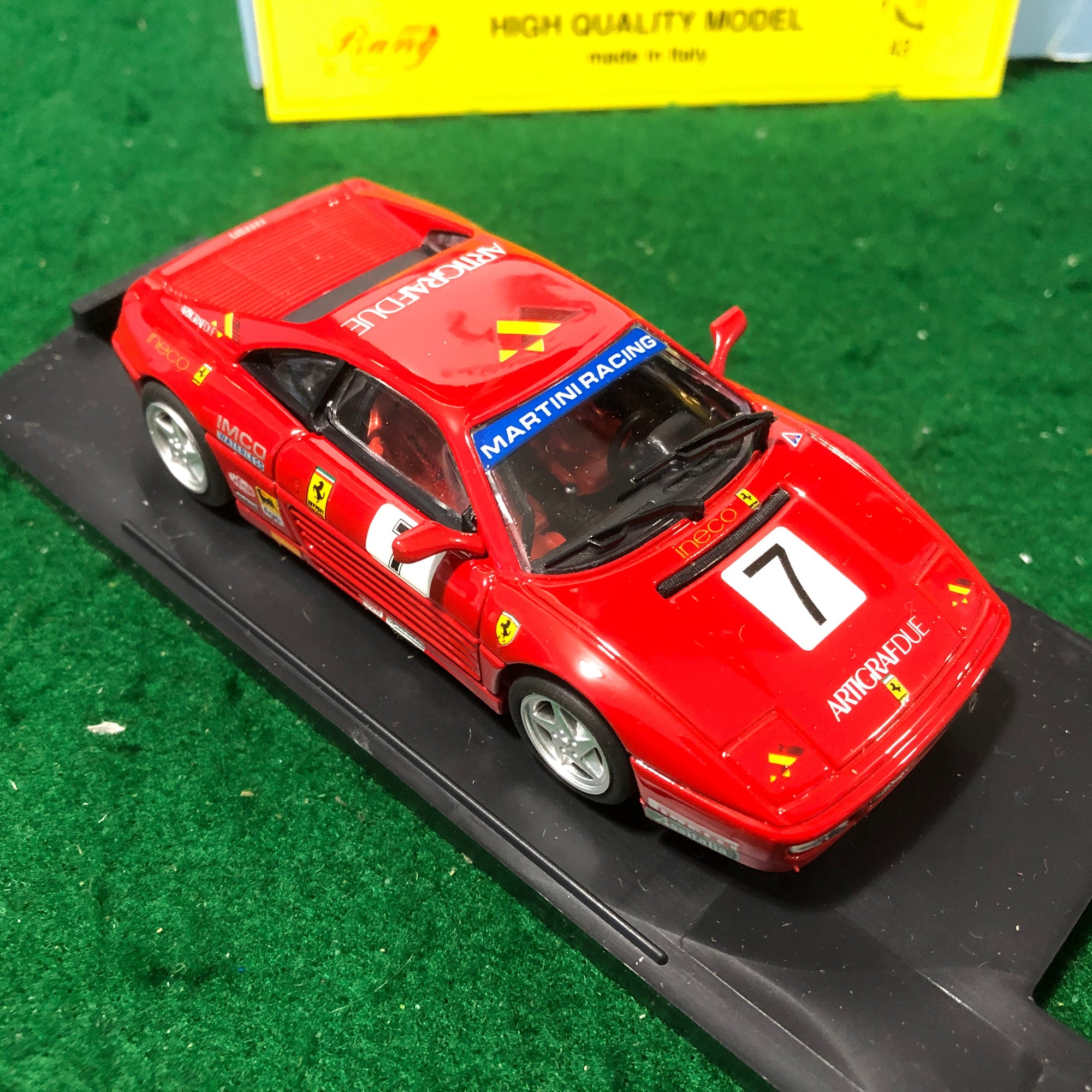 Ferrari 348 Challenge 1993 N 7 G Felin by Bang 1:43 (9307) Ltd Ed Mini Miniera