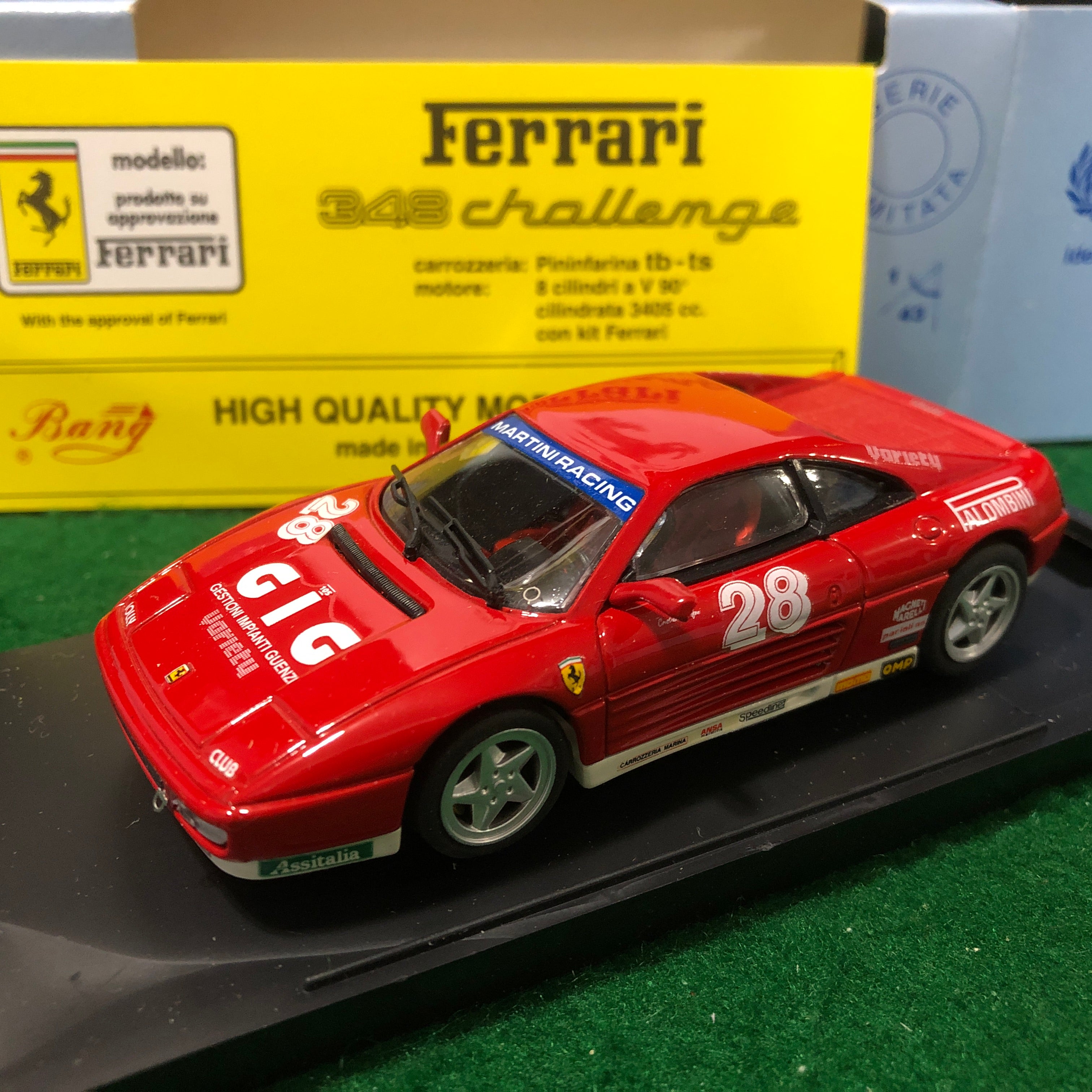 Ferrari 348 Challenge 1993 N 28 C Cianfoni by Bang 1:43 (9328) Ltd