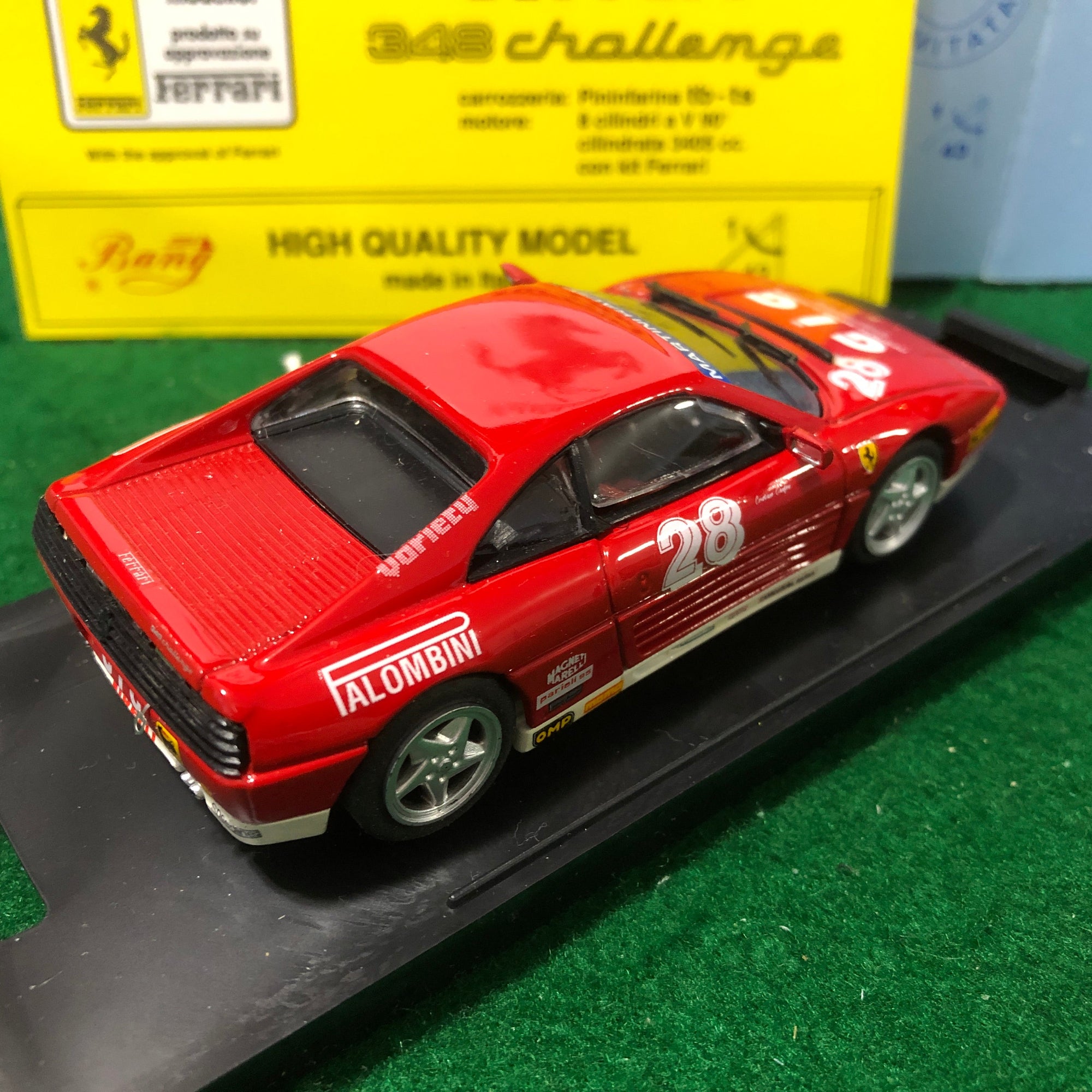 Ferrari 348 Challenge 1993 N 28 C Cianfoni by Bang 1:43 (9328) Ltd Ed Mini Miniera