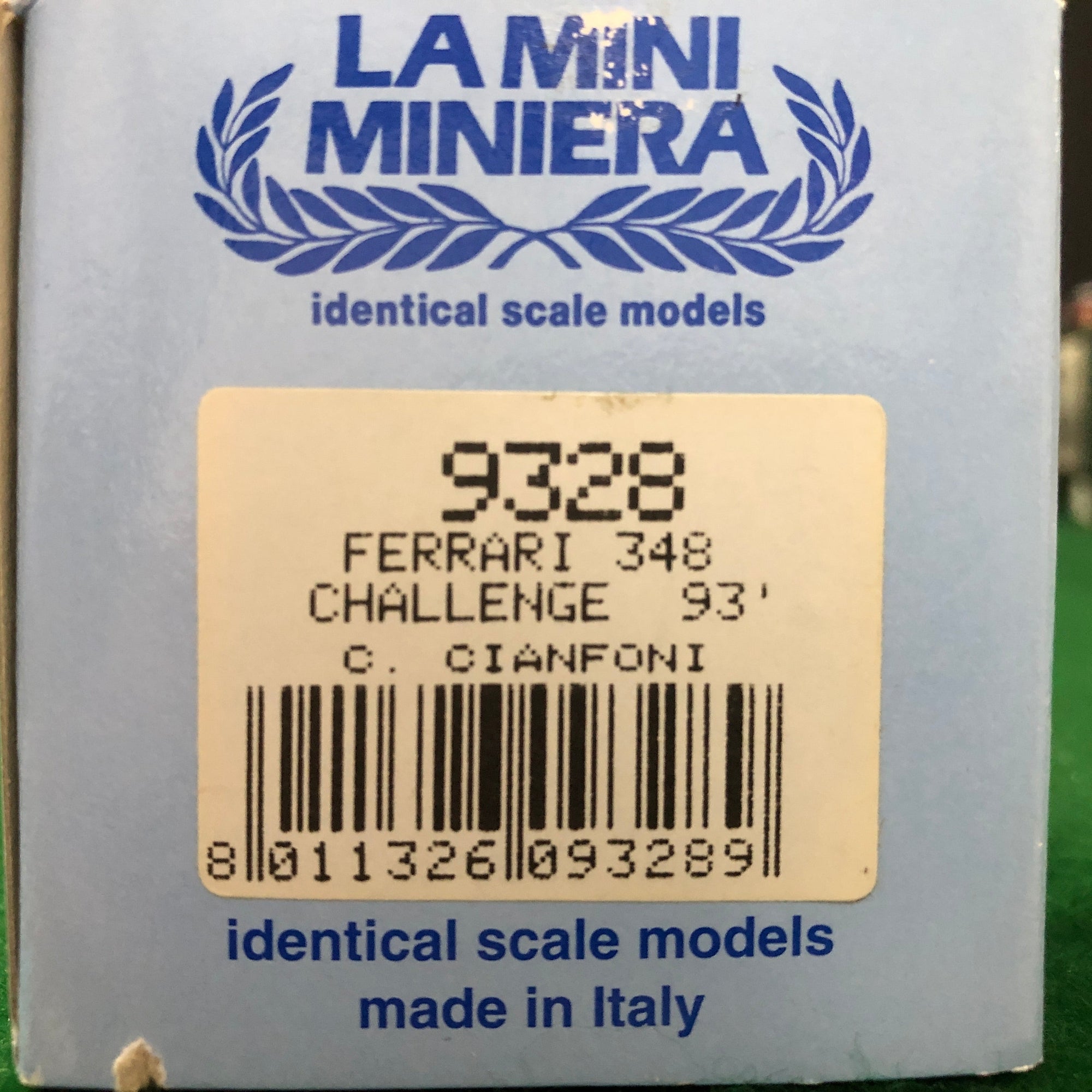 Ferrari 348 Challenge 1993 N 28 C Cianfoni by Bang 1:43 (9328) Ltd Ed Mini Miniera