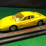 Ferrari Testarossa Yellow by BBurago 1:24 (0104)(No box)