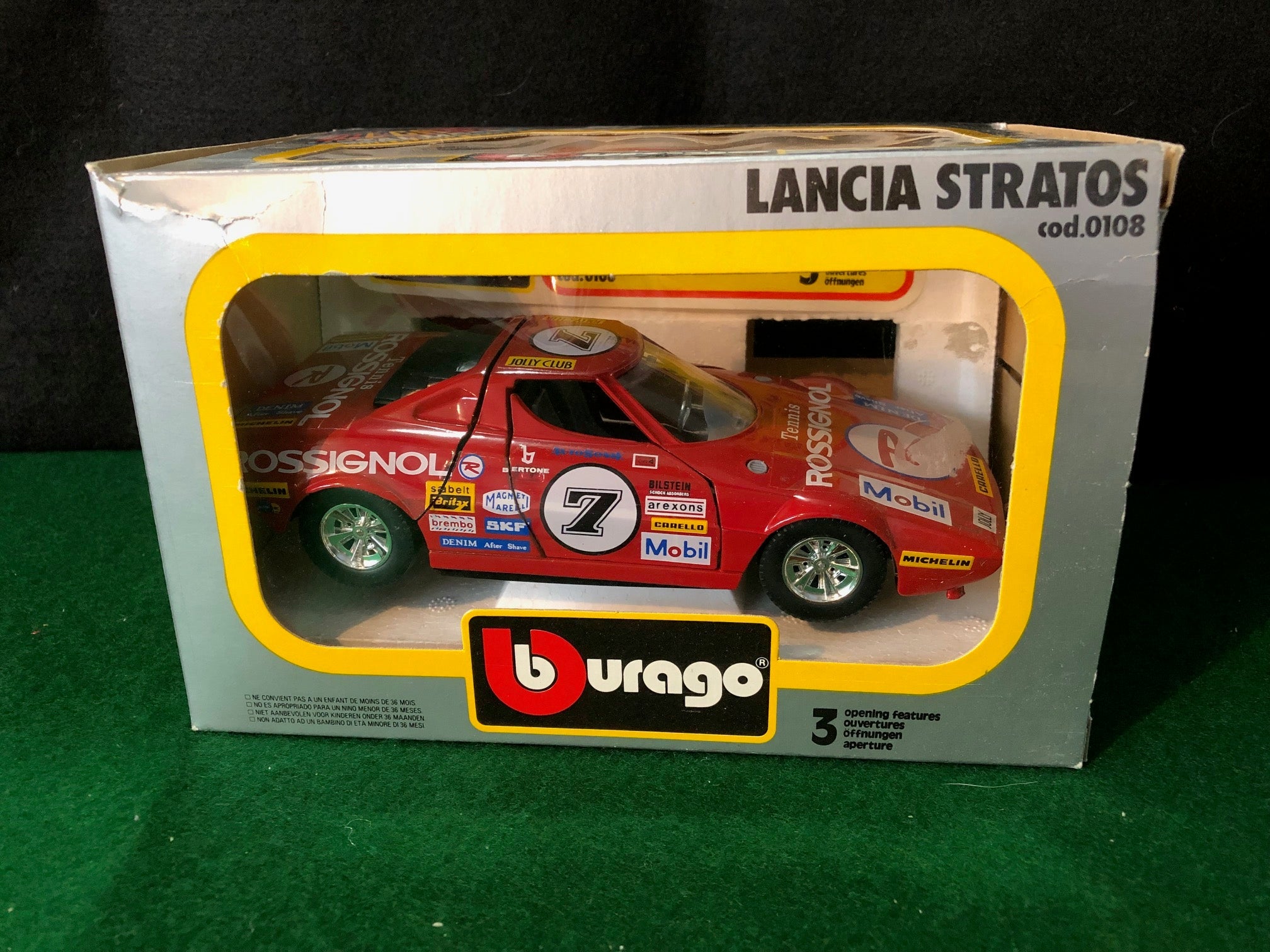 Lancia Stratos Rossignol by BBurago 1:24