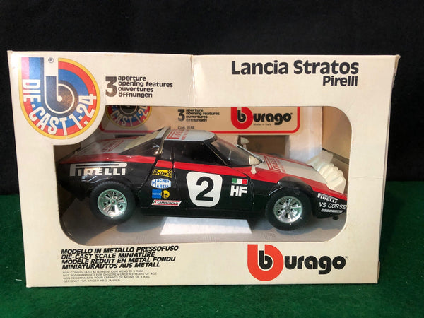 Lancia Stratos Pirelli by BBurago 1:24 - Petrolicious