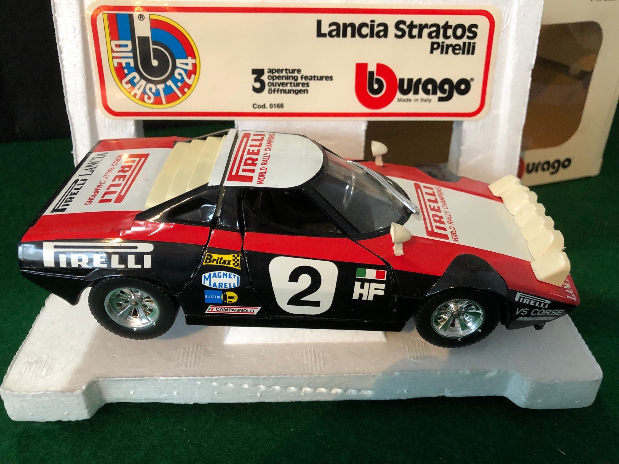 Lancia Stratos Pirelli by BBurago 1:24 - Petrolicious