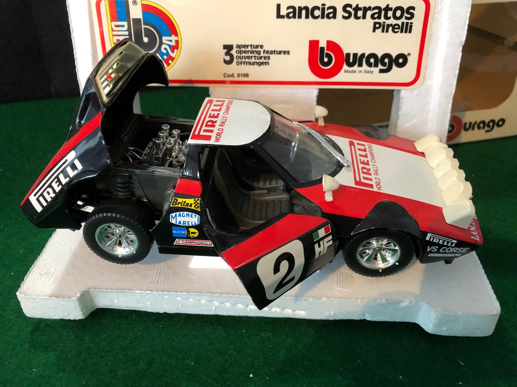Lancia Stratos Pirelli by BBurago 1:24 - Petrolicious