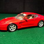Ferrari 456 GT Red/tan by BBurago 1:18 (3046)(No box)