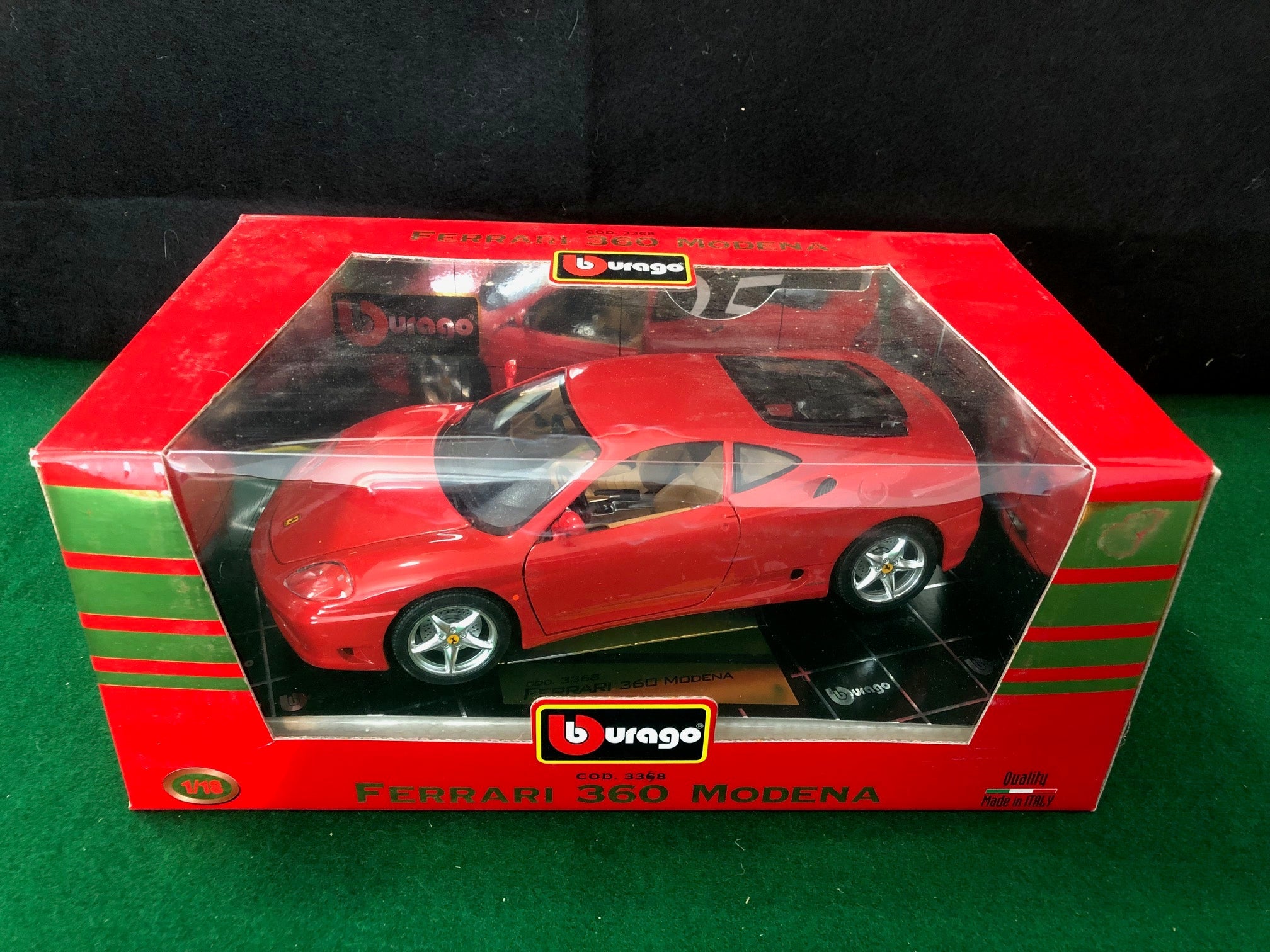 Ferrari 360 Modena Red by BBurago 1:18 - Petrolicious