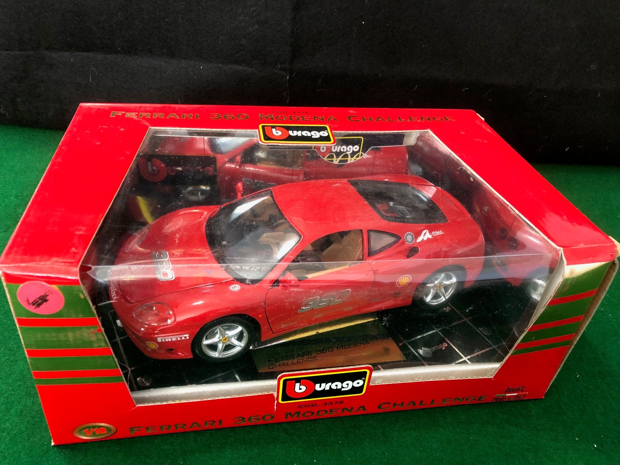 Ferrari 360 Modena Callenge Red by BBurago 1:18 - Default Title