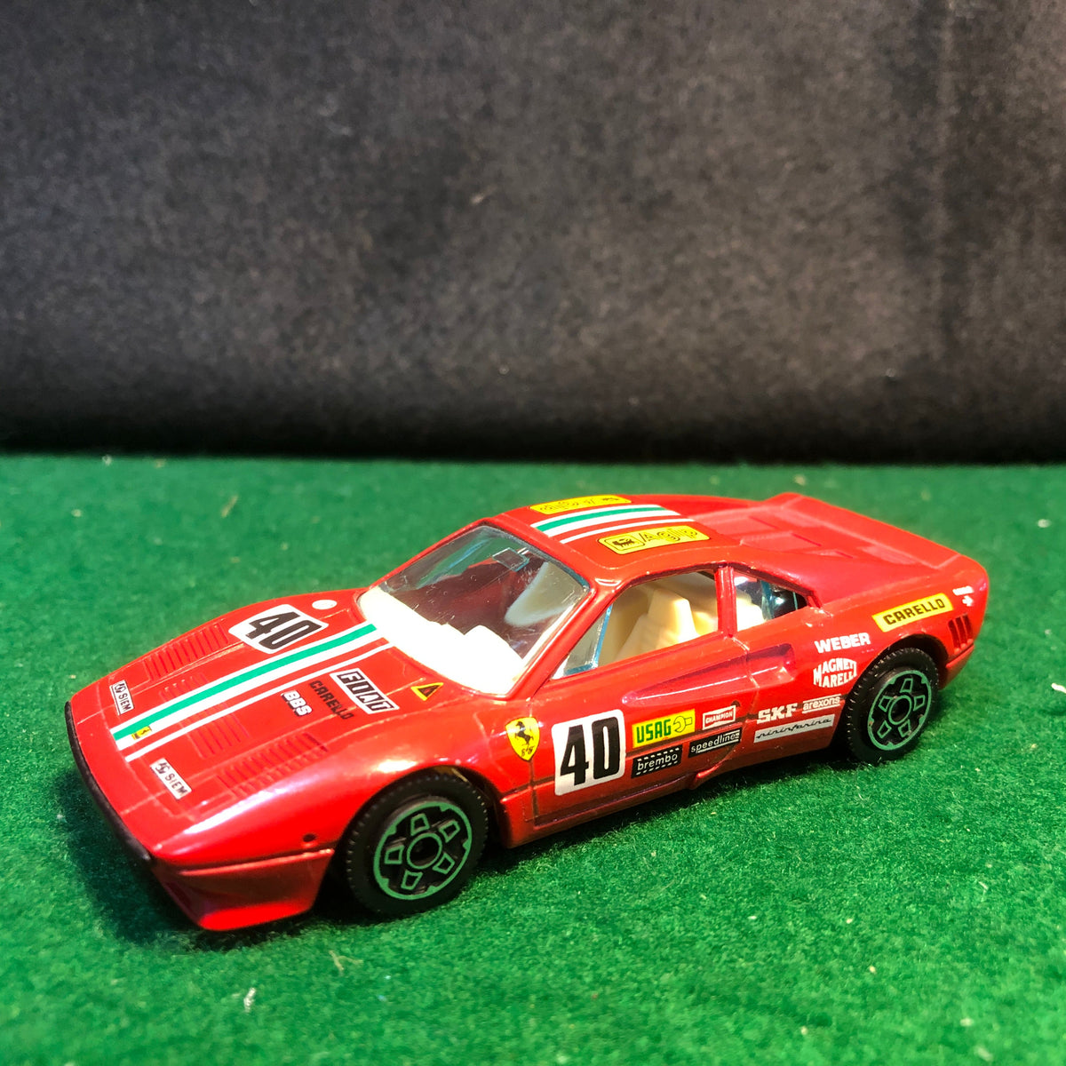 Ferrari 288 GTO Rally N 40 by BBurago 1:43 (4107)(No box) - Petrolicious
