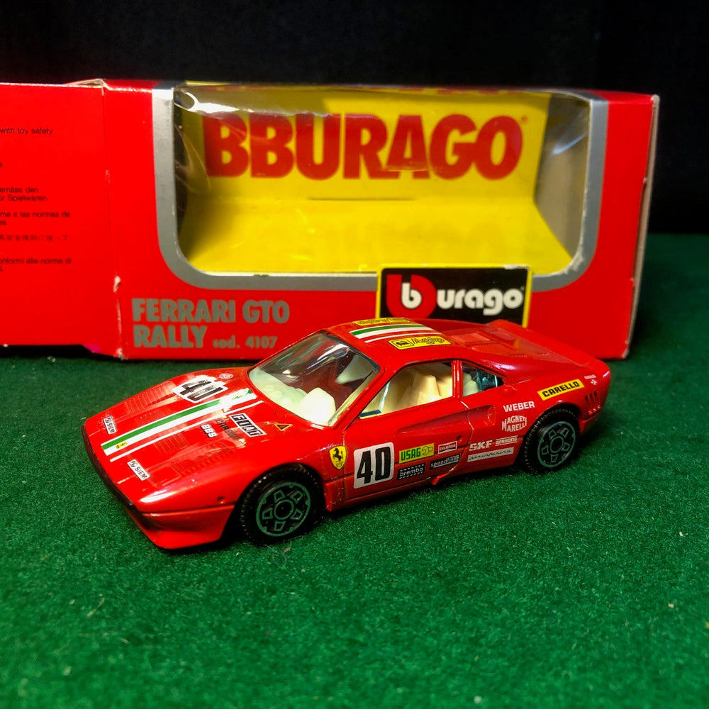 Ferrari 288 GTO Rally N 40 by BBurago 1:43 (4107) - Petrolicious
