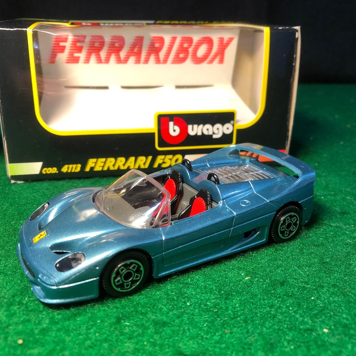 Ferrari F50 Spider Metallic Blue by BBurago 1:43 (4113)