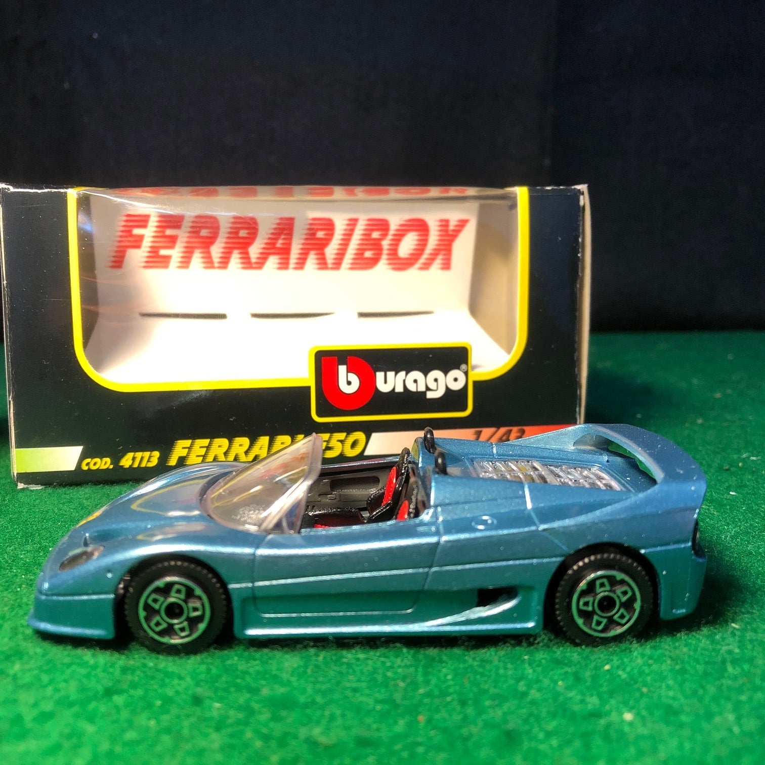 Ferrari F50 Spider Metallic Blue by BBurago 1:43 (4113)