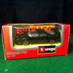 Ferrari F40 Black by BBurago 1:43 (4128)(R Bx)