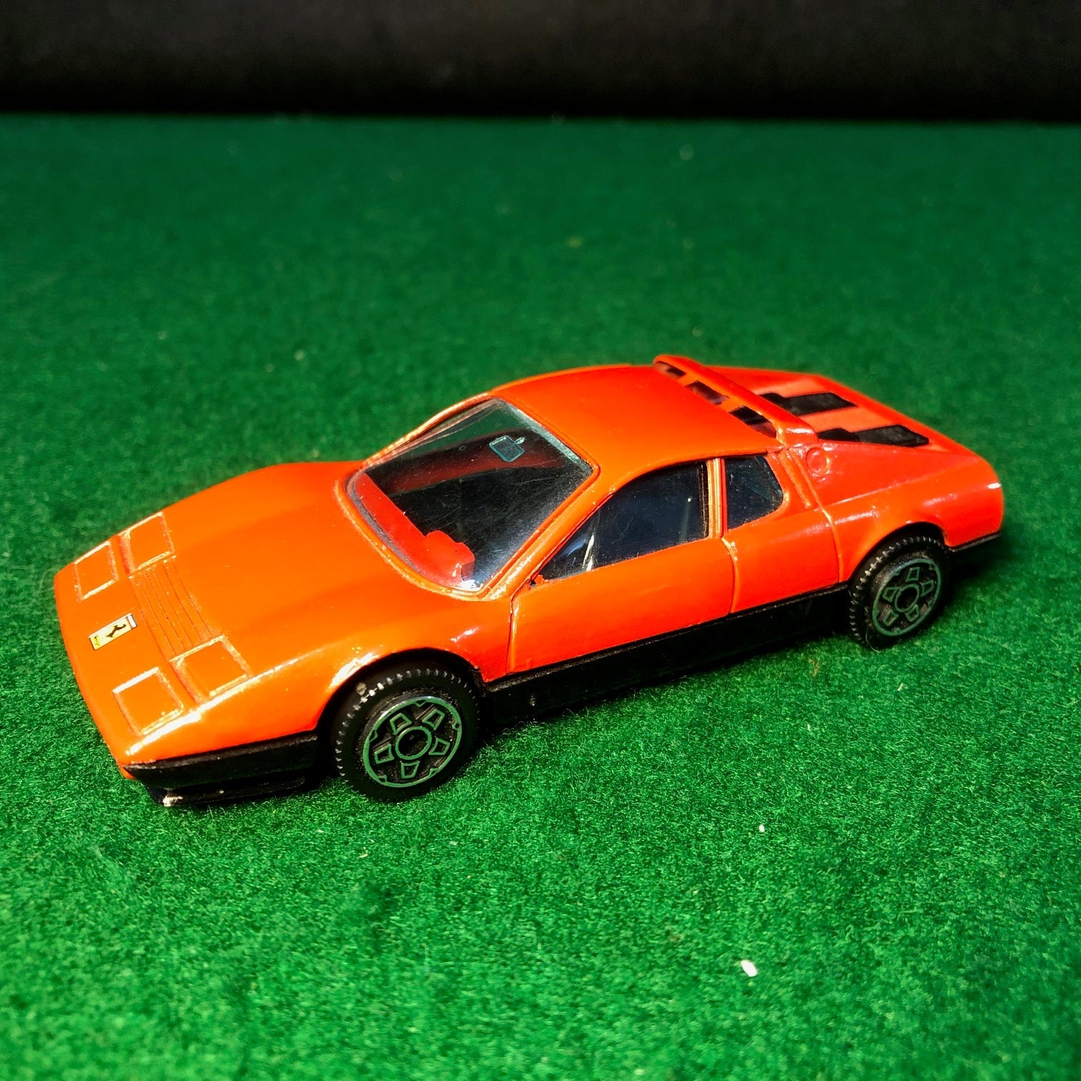 Ferrari 512 BB Red/Black by BBurago 1:43 (4133)(No box) - Petrolicious